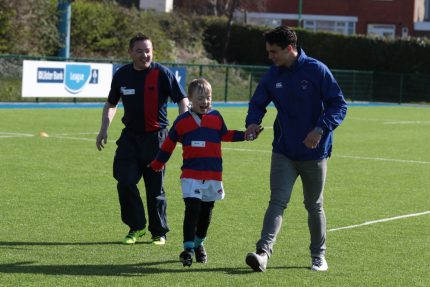 Joey Carbery Trains A Clontarf Bulls Player At Clontarf Rugby’