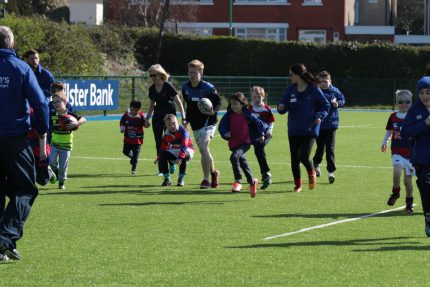 Clontarf Bulls Training At Clontarf Rugby