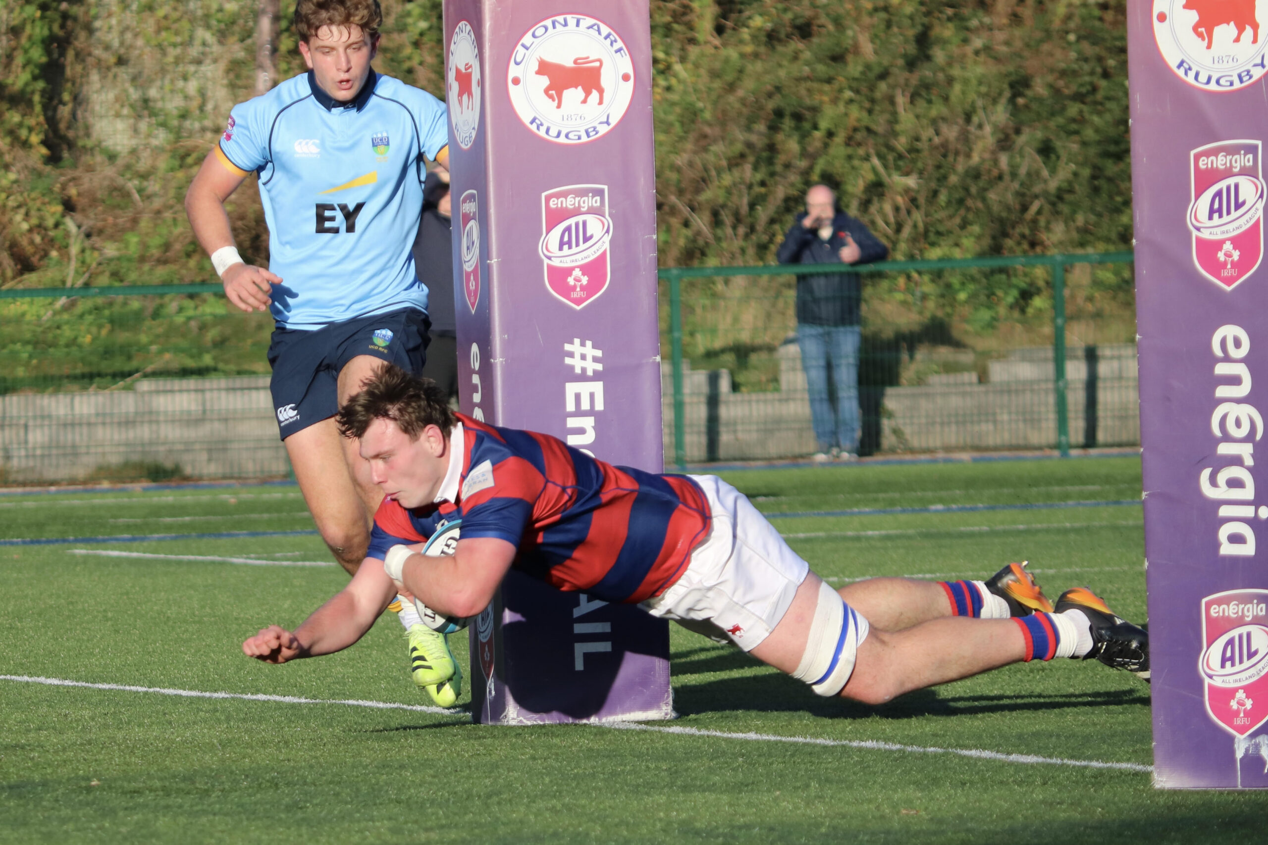 Clontarf 29 UCD 12 – Clontarf Rugby