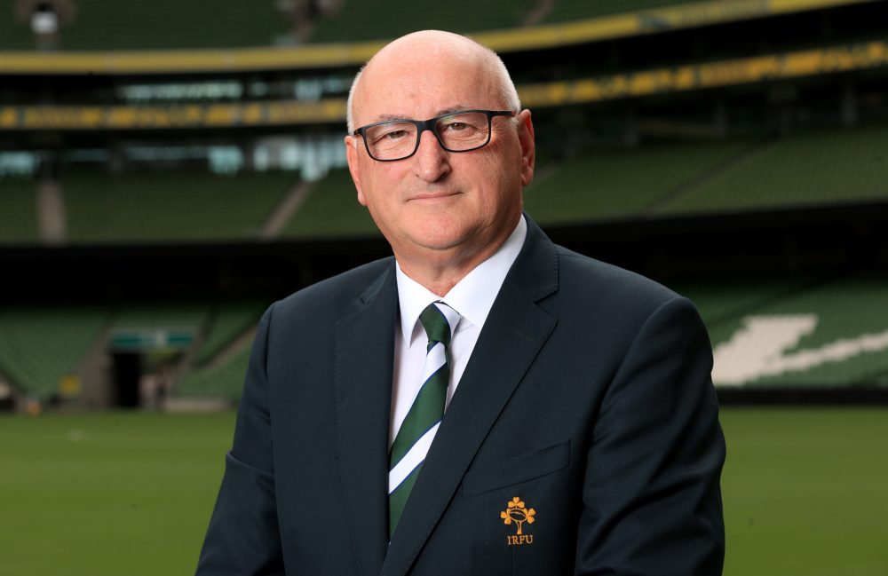 Greg Barrett IRFU President