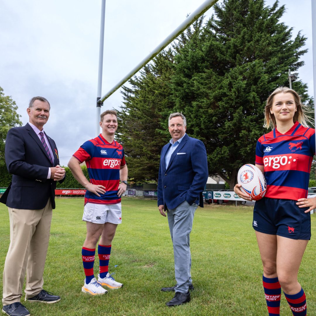 Ergo Sponsorship Annoucement of Clontarf Rugby Club.         
Picture by Shane O'Neill, Coalesce.
