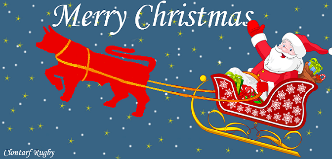 Santa and Bull xmas edit