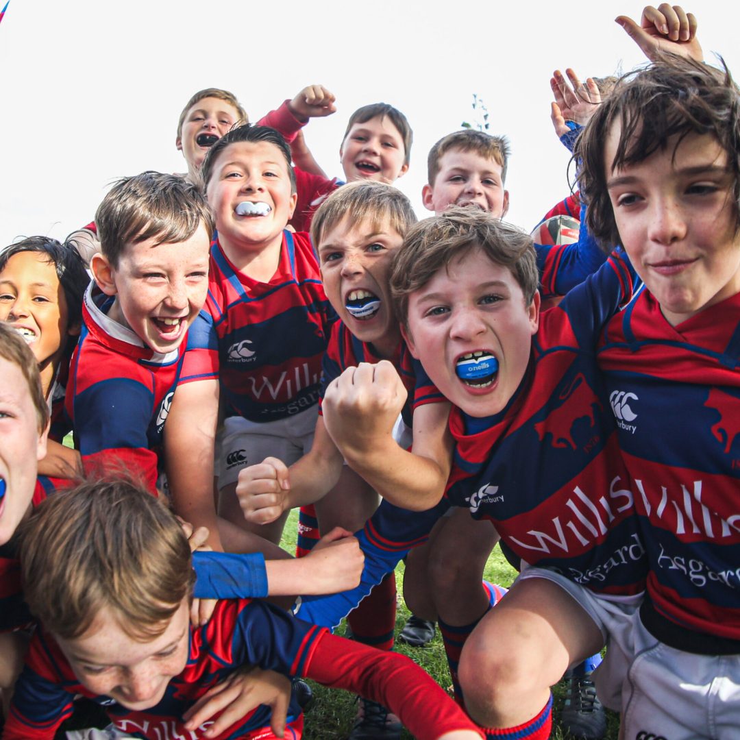 Energia All-Ireland League Division 1, Castle Avenue, Dublin 8/10/2022
Clontarf vs Lansdowne
Young Clontarf fans enjoying the match
Mandatory Credit ©INPHO/Tom Maher